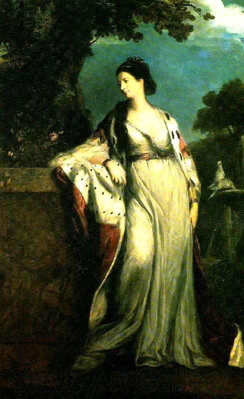 Sir Joshua Reynolds elizabeth gunning , duchess of hamilton and argyll Norge oil painting art